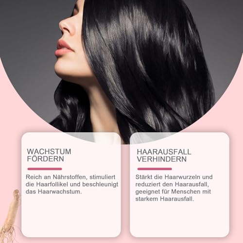 Hair Growth Spray -2pcs Hair Revive 2.0 Haarspray - Reiswasser Haarwachstum Spay,Reiswasser für Haarwachstum,Hair Helper Growth Spray für Dünner Werdendes Haar,Stumpfes Haar, Frauen und Männer