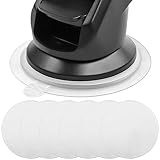 YINVA 6 PCS Dash Mount Adhesive Sticky Pad for Suction, Sticky Pad Hot and Cold Temperature Resistan
