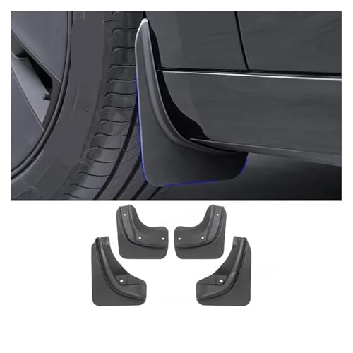 Guardabarros para Tesla Model 3+ 2024 con protección total antisalpicaduras juego de 4 piezas 4