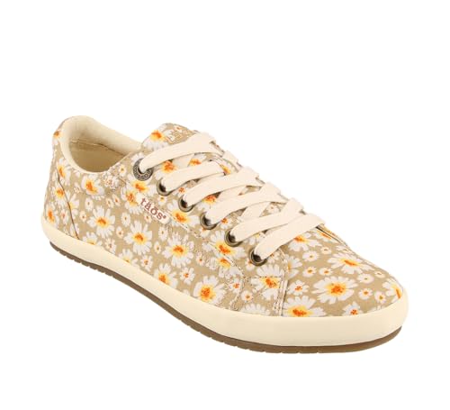 Image of Taos Star Women's Sneaker - Iconic Style with Canvas Design for Everyday Adventures - Custom Fit Lacing and Premium Removable Footbed with Arch Support for All Day Comfort