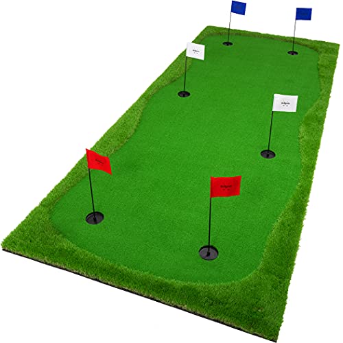GoSports 10 ft x 5 ft Golf Putting Green for Indoor & Outdoor Putting Practice by GoSports - Used condition - US$268.80