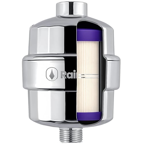 Bossa Showerhead Filter for Hard Water – Removes Toxic Chemicals, Chlorine & Heavy Metals | Mircron-level | High-Pressure, Anti-Clog | Leak-Proof Shower Filter | Easy Installation | Fits ½" IPS Arms