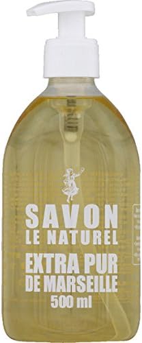 Le Naturel - Savon liquide extra pur de Marseille - La pompe de 500ml - (for multi-item order extra postage cost will be reimbursed)