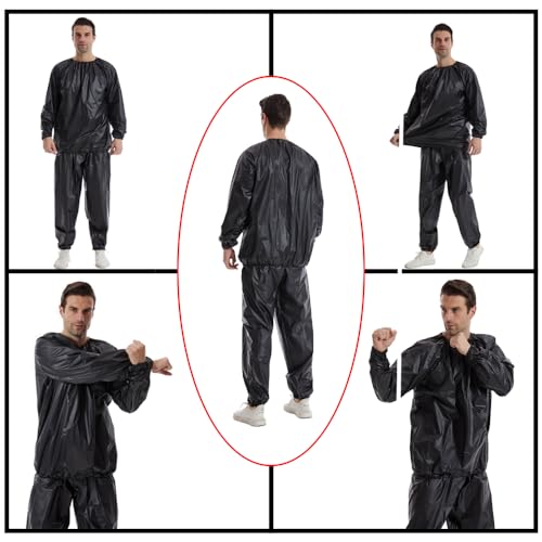 DawnBreak Sauna Sweat Suit for Women/Men Exercise Weight Loss Gym Fitness Workout
