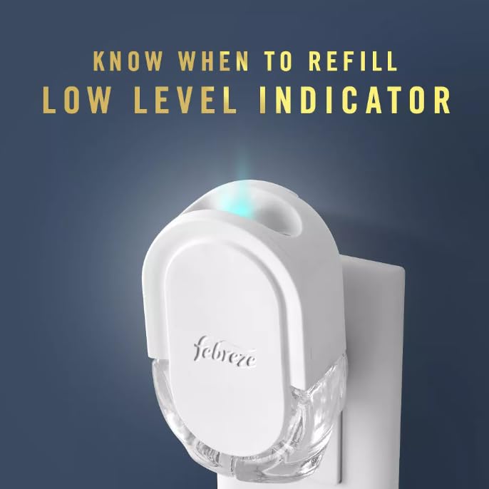 Generic F.e.b.r.e.z.e Odor-Fighting Fade Defy Plug Air Freshener (2) of 0.87 fl oz Refills (Soothe & Restore), Clear