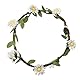 Croci Ceremony Blumenkranz für Hunde, Blumen für Hunde, Kranz für Haustiere, Blumenkranz für Hochzeit, S/10 cm