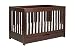 babyletto Mercer 3-in-1 Convertible Crib with Toddler Rail, Espresso
