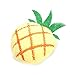 CJFael Giocattoli Interattivi da Gioco per Animali Domestici, Simpatico Peluche A Forma di Ananas Bambola A Forma di Morso di Gatto Morso Giocattolo da Masticare per Gattino Domestico Ananas *