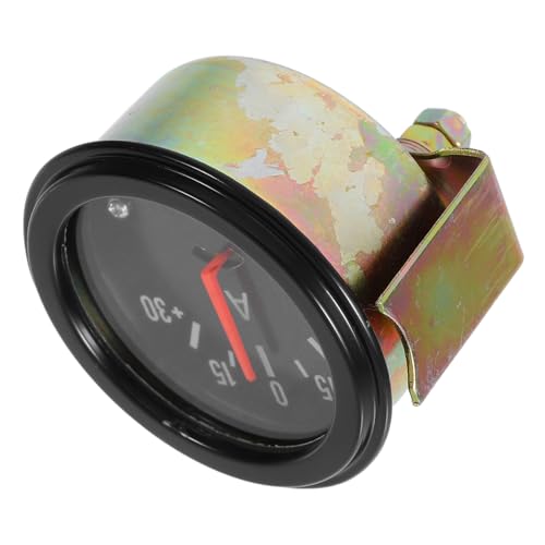 TOGEVAL 車用アナログ電流計 精密指針式メーター 簡単取付 いすゞ対応 トラック 農業車両向け電圧電流測定メーター