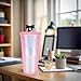 3 Pcs 8MM(0.31inch) Butterfly Straw Topper Silicone Straw Covers Cap Reusable Tumbler Accessories, for Tumblers, Dust-Proof Reusable Accessories Cap for Starbuck.(White+Pink+Black)
