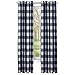 Lorraine Home Fashions 09570-84-00220 NAVY Courtyard Grommet Window Curtain Panel, Navy, 53
