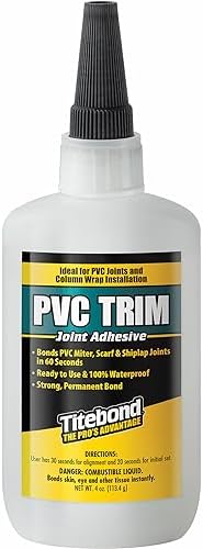 Titebond 4 Oz. PVC Trim Joint Adhesive