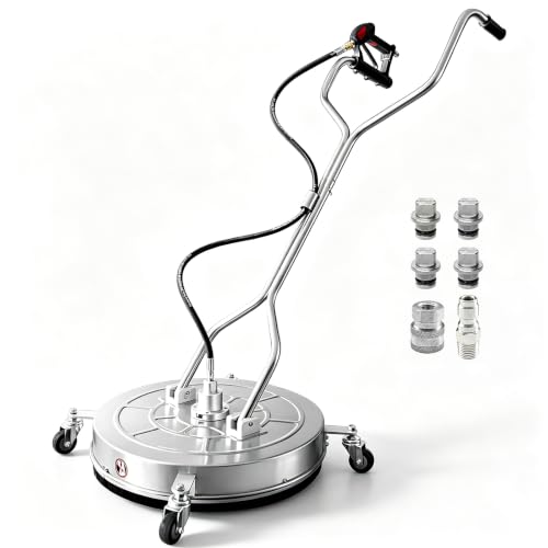 JANZ 24'' Pressure Washer Surface Cleaner with Dual...