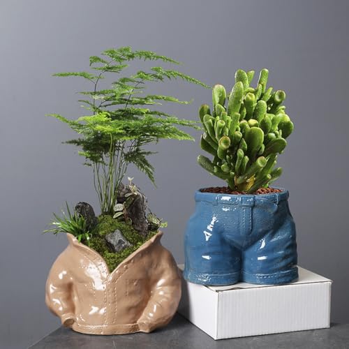 Pots de fleurs en céramique durables et décorations intérieures TUSUOD - 6