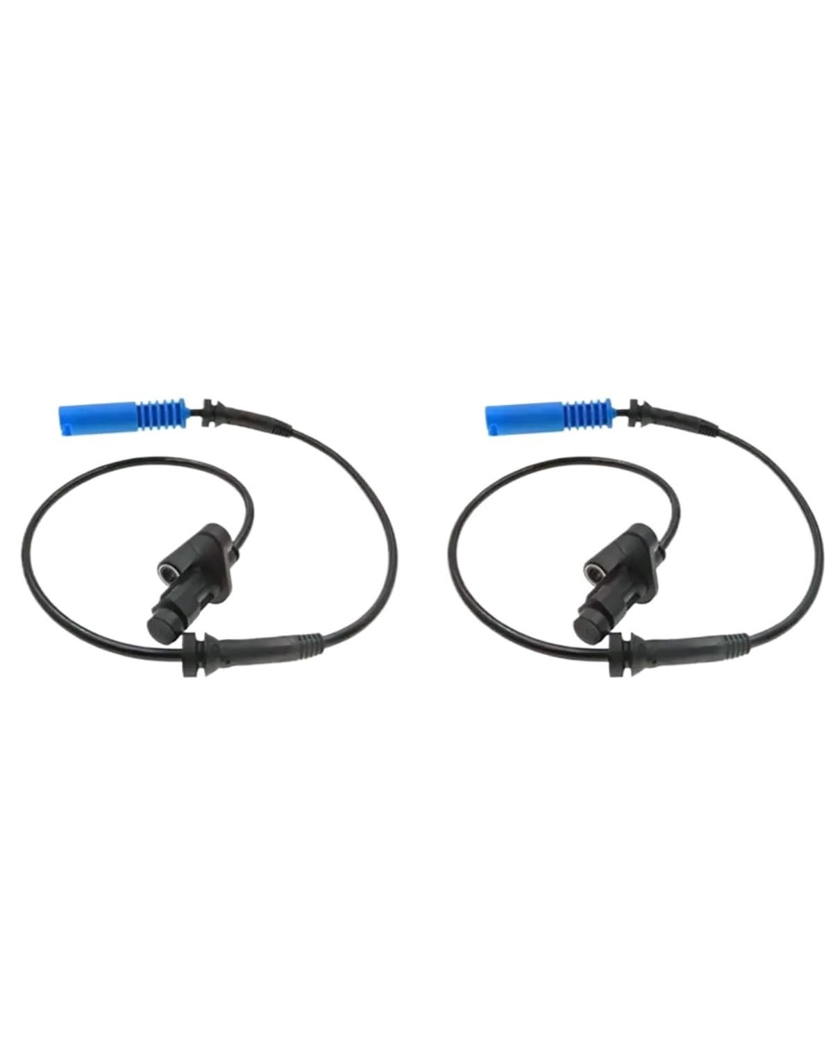 Sensore ABS per E39 525 528 per 540i per M5 1998-2003 Sensore di velocità ABS Ruota Anteriore Posteriore Sinistra Destra 34526756375 34526756376 Sensore velocità Ruota in ABS(2pcs Front)
