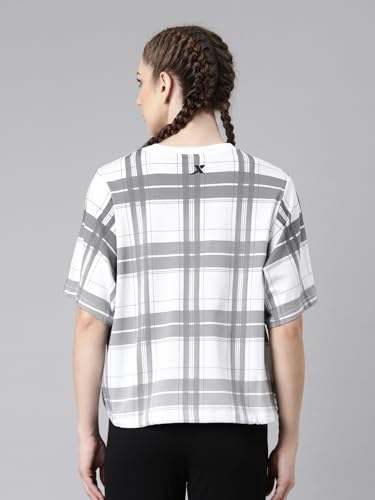 Image of XTEP Women Tomorrow Reboot - Reset Forward Urban Casual T-Shirt - Multi Color