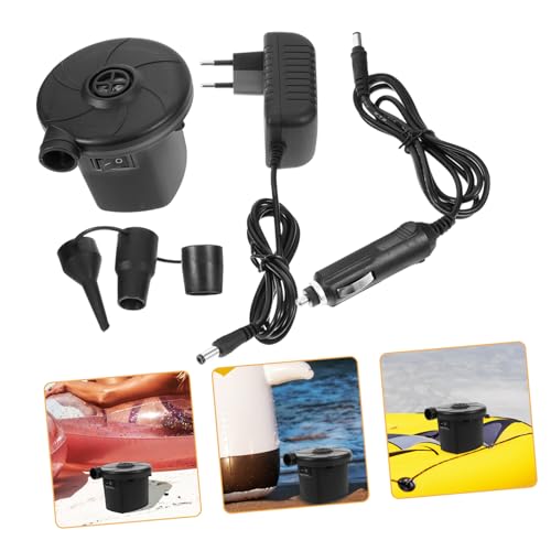 Unomor Quick Inflate Deflate Pump Electric Air Pump for Inflatables for Paddling Pools Beach Toys Portable 110v Us Plug