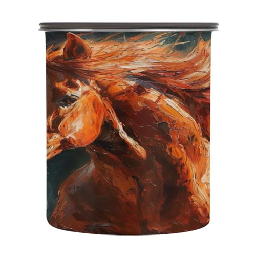Contenedor Hermético de Acero Inoxidable para Café 17oz miniatura 2