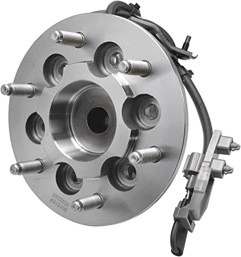 Image of Detroit Axle - Front 2pc Wheel Bearing Hubs for Chevrolet Colorado GMC Canyon Isuzu i-280 i-290 i-370, 2 Wheel Bearing and Hubs Assembly Replacement