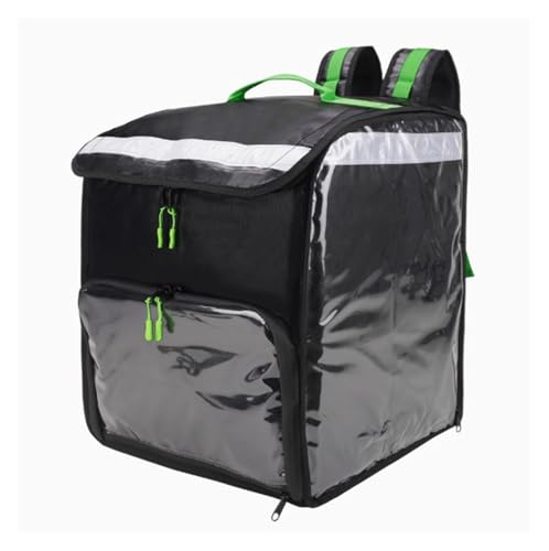 LOVSSU Bolsa de camping for exteriores de 58 l, refrigerada y con aislamiento, ideal for pizzas y vehículos eléctricos.