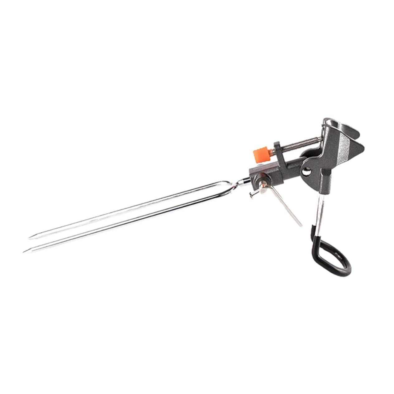 WOONEKY Support de Canne à Pêche au Sol en Alliage D’Aluminium et Acier Inoxydable, Réglage Précis, Protège la Canne, Pliable Pêche