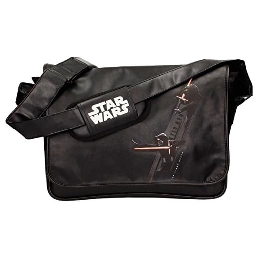 SD Toys SDTSDT89011 Star Wars Bolso Bandolera, 36 cm, Negro
