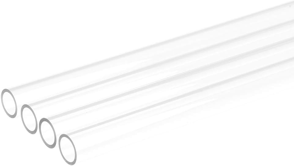 Alphacool HardTube 10mm ID, 13mm, 80cm, Clear, 4-pack