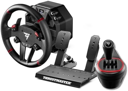 Thrustmaster T598 + TH8S – Pack de Sim Racing de Alto Rendimiento...