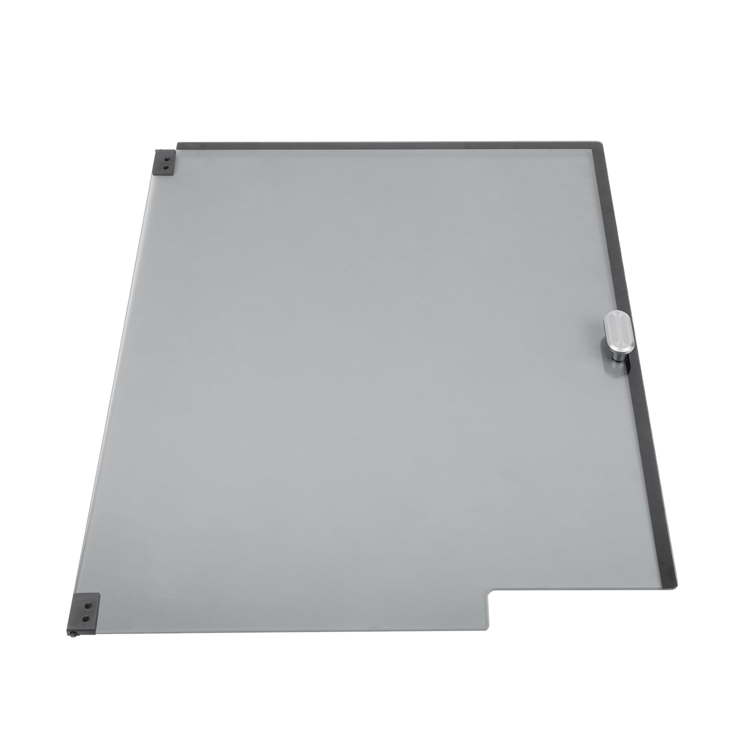 Creality K1 Fronttürglas-Set – Original 50% transparentes schwarzes Ersatz für Creality K1 3D-Druckerzubehör (302 x 372 x 3 mm)