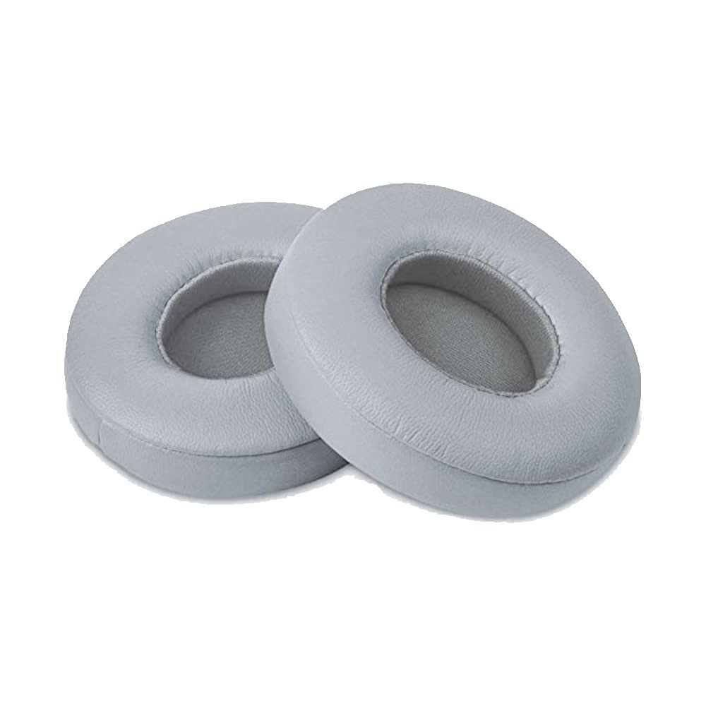 Syga Extra Thick Replacement Earpads for Beats Solo 2 & 3 - Ear Pads for Beats Solo 2 & 3 Wireless ON-Ear Headphones - Soft Leather, Luxury Memory Foam, Strong Adhesive | Grey-image-33