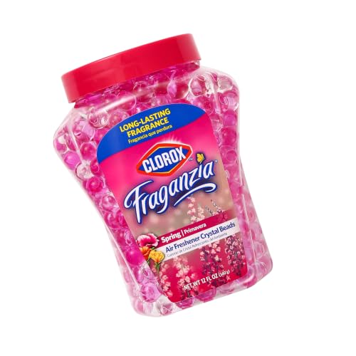 Clorox Fraganzia Crystal Beads Air Freshener, Spring Scent, 12 Fl Oz, 12-Pk - image 5