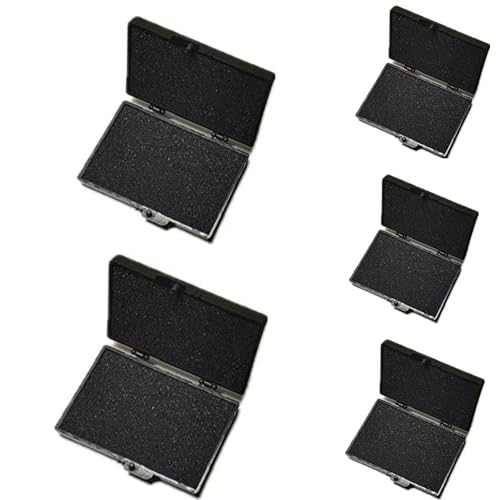 Image of 5 Pack ESD Safe IC Storage Boxes,Anti-Static Foam Chip Organizers for BGA,SMD,Electronic Components (75x50x15mm/Whole Black)
