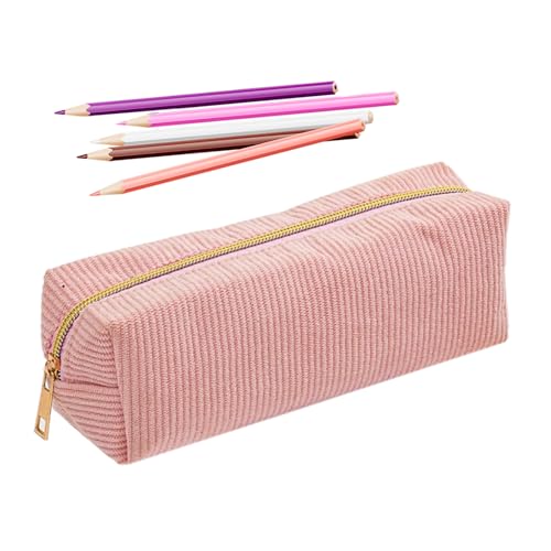Estuche para bolígrafos | Estuche de gran capacidad para niñas - Estuche estético para bolígrafos, suministros escolares para oficina, clase de arte, trabajo, uso diario, marcador, regla, borrador