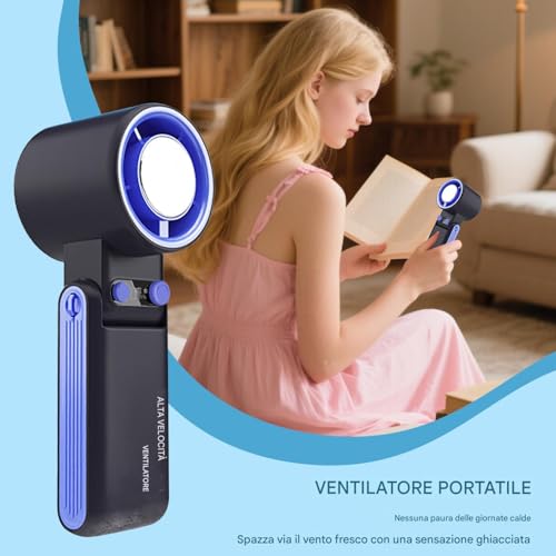 Ventilateur portable 4000 mAh Generico réglable et autonome - 3