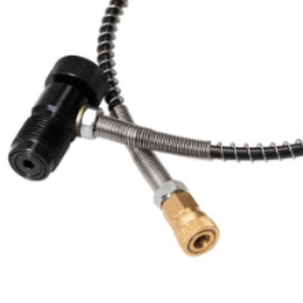 PCP Scuba Diving HPAT-Ventil-FüLlstation, NachfüLladapter, Oberer Drehknopf, G5/8-Stecker, 300 Bar LuftauffüLlung