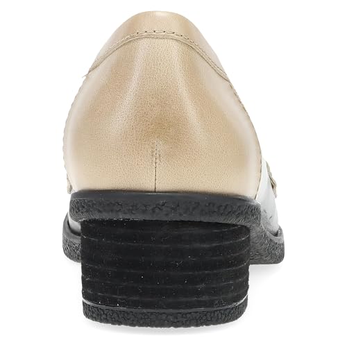 Image of Dansko Danica Heeled Loafer for Women - Waterproof Leather with Rubber Outsole and Leather Stacked Heel for Long-Lasting Style in Any Weather