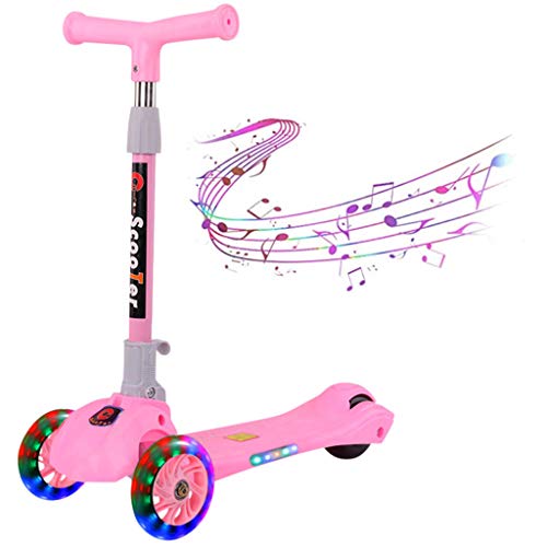 Amazing Deal Kick Scooter for Boys & Girls 3 Wheel Scooter, Kick Scooter for Kids Adjustable Height,...