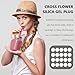 CALLARON 20Pcs Silicone Straw Stoppers - 17mm Straw Hole Plugs, Mason Jar Lids Plugs, Silicone Seal Fermenter Lid Grommet, Lids Airlock Grommet