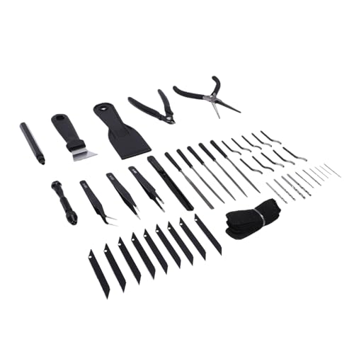 Kit d'outils d'imprimante 3D polyvalent pour perçage minutieux et lissage de modèles de bricolage