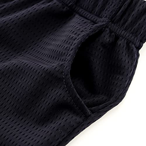 Image of KISBINI Boys Athletic Shorts with Pockets Sport Active Camo Shorts