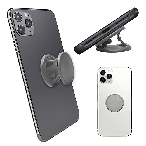 Cell Phone Grip Holder Stand For Iphone & Samsung - Gray #TOP4