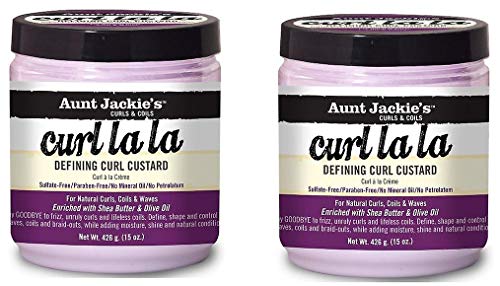 Aunt Jackie's Curl La La, Lightweight Curl Defining Custard, Creates Long Lasting...