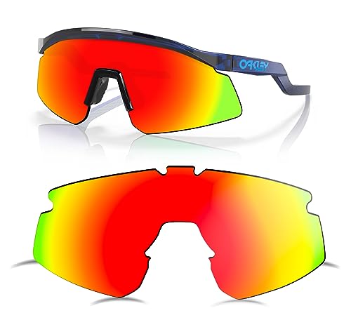 Prizo ORL Polarized Lenses Replacement for Oakley Hydra Sunglasses OO9229 - MultiColors (Fire Red Iridium) by Prizo ORL - Used condition - Image 2
