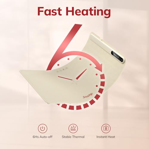 morpilot Elektrischer Speisenwärmer mit Einstellbarer Temperatur, Faltbare Kochplatte mit elegantem Design und schneller Erwärmung, Warmhaltetablett für Partys, Buffets, Familientreffen – Bild 4