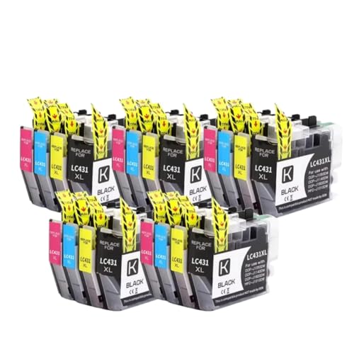 Cartouche LC431XL haute capacité compatible MFC-J1010DW 5 pack