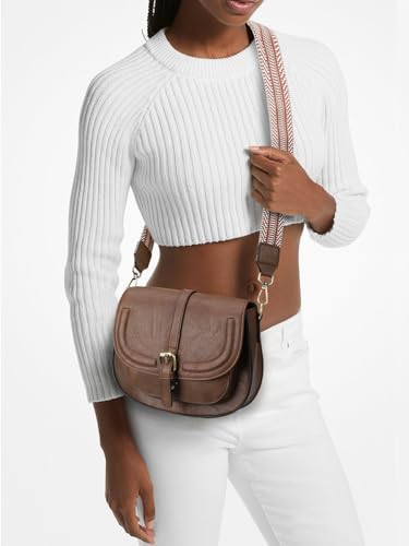 Image of AFKOMST Crossbody Bags for Women,Small Saddle Purse and Boho Cross Body Handbags,Vegan Leather