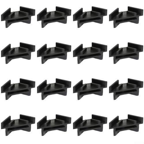 Estante apilador de bandejas de 16 piezas compatible con el liofilizador Harvest Right para almacenamiento organizado de alimentos y fácil apilamiento de bandejas en cocina o refrigerador (negro)