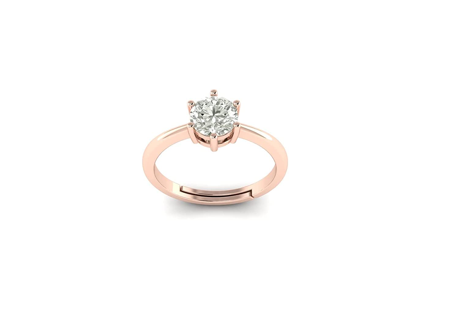 Todani Jems Love Collection Rose Gold Cubic Zirconia Ring For Women And Girls (B09RG55XSH) Amazon Price History, Amazon Price Tracker