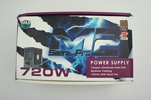 Cooler Master Silent Pro M2 - 720W 80 PLUS Bronze Power Supply with Modular Cables (RS720-SPM2D3-US)
