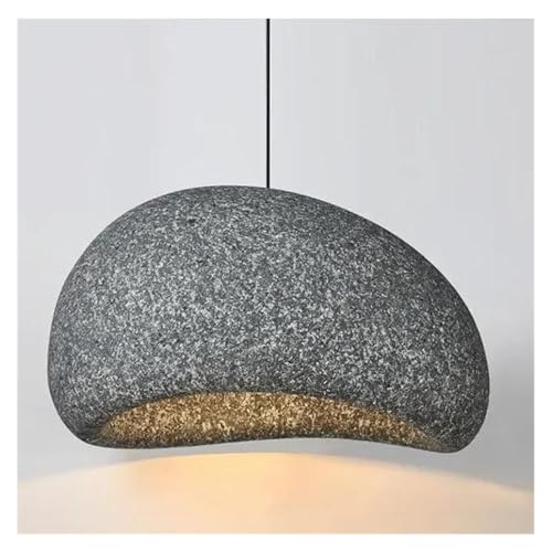 Lustre suspendu à LED en résine design pour salon chic F-D30cm